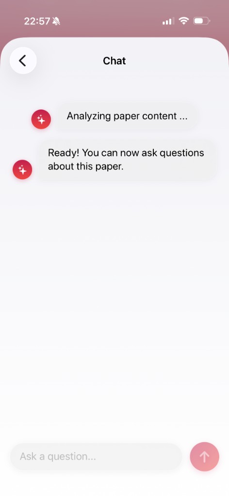 Chatting with a paper in Papel